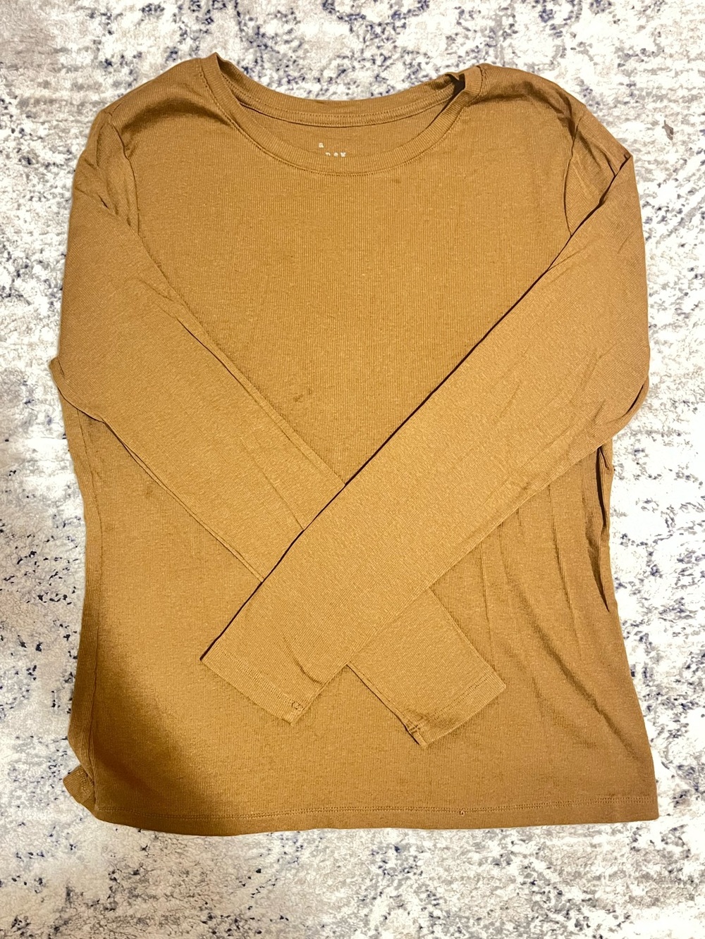 a new day Crew Neck Long-Sleeve Sweater - Camel